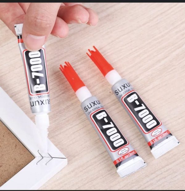 Strong Bond B-7000 Adhesive Glue 3ml x 10 Tubes for Mobile Phones Craft Jewellery
