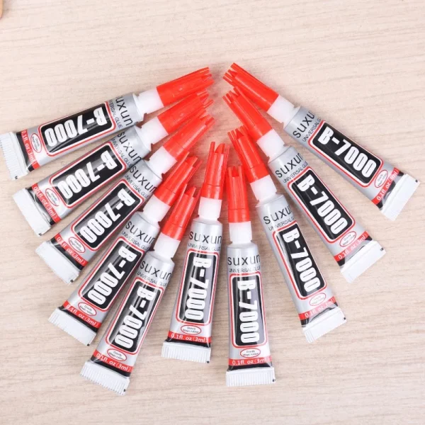 Strong Bond B-7000 Adhesive Glue 3ml x 10 Tubes for Mobile Phones Craft Jewellery
