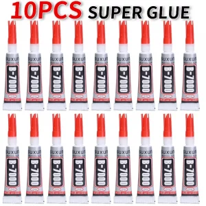 Strong Bond B-7000 Adhesive Glue 3ml x 10 Tubes for Mobile Phones Craft Jewellery