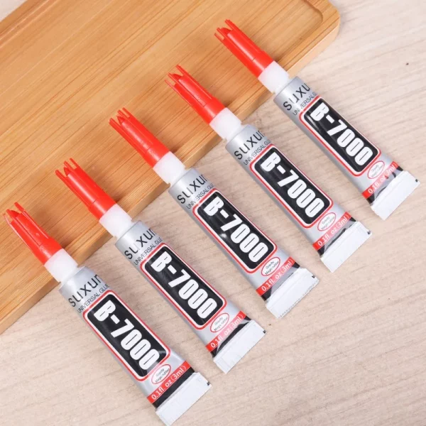 Strong Bond B-7000 Adhesive Glue 3ml x 10 Tubes for Mobile Phones Craft Jewellery