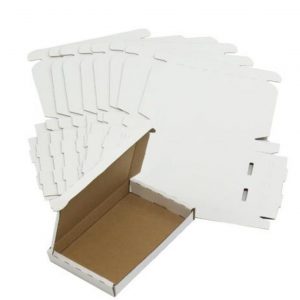 10 x White C6 PIP Royal Mail Large Letter Postal Boxes 166x114x22mm