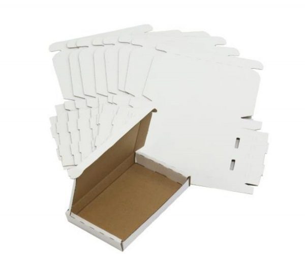 10 x White C6 PIP Royal Mail Large Letter Postal Boxes 166x114x22mm