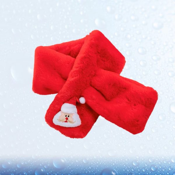 Kids Santa Scarf Neck Warmer Gift 90cm With Bunny/ Cute Doll/ Cat