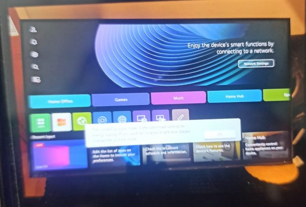 LG 55UR78 SMART AI PROCESSOR 4k