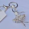 Ballerina Keychain Keyring